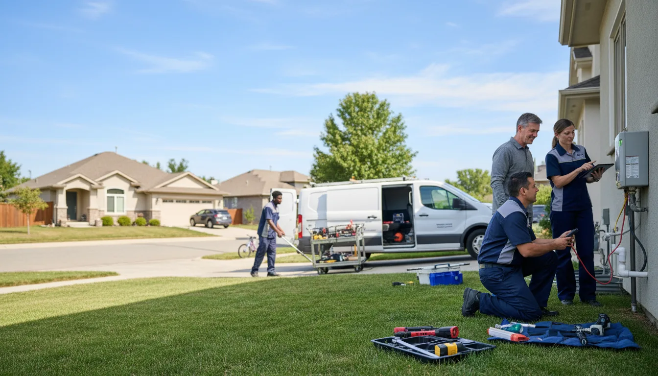 Tankless water heater service in Blain, PA